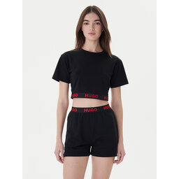 HUGO Hugo Футболка Logo 50520497 Чорний Relaxed Fit