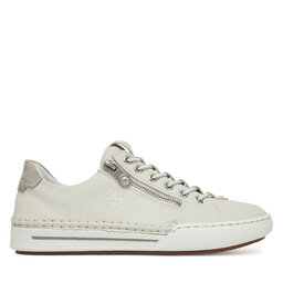 Rieker Sneakersy Rieker L7250-80 Écru
