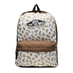 Vans Σακίδιο Vans Wm Realm Backpack VN0A3UI6CDM1 Marshmallow/Sepia