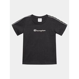 Champion Champion Marškinėliai 404643 Juoda Regular Fit