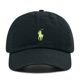 

Бейсболка Polo Ralph Lauren Classic Sport Cap 710812379003 Black W/Neon Yellow Pp, Чорний