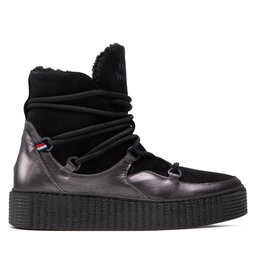 

Ботильйони Tommy Hilfiger Th Warm Lined Up Boot FW0FW06053 Black BDS, Чорний