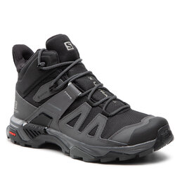 Salomon Trekkingschuhe Salomon X Ultra 4 Mid Gtx GORE-TEX 413834 26 M0 Black/Magnet/Pearl Blue