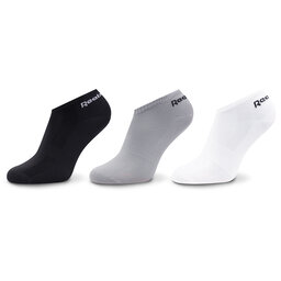 Reebok Set di 3 paia di calzini corti da uomo Reebok One Series H48396 White/Pure Grey 4/Black