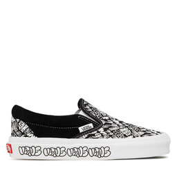 

Кросівки Vans Classic Slip-On VN0A5AO8Y281 GraffitiBlack/White, Чорний
