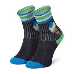 Happy Socks Otroške visoke nogavice Happy Socks KICE14-6500 Črna