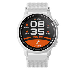 Coros Viedpulkstenis Coros Pace 2 WPACE2.N-WHT White W/Nylon Band