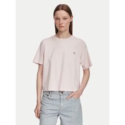 Guess Jeans Guess Jeans Футболка W4YI05 K8HM0 Світло-рожевий Boxy Fit