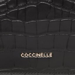 

Сумка Coccinelle NTI Arya Croco Soft E5 NTI 55 01 01 Noir 001, Чорний