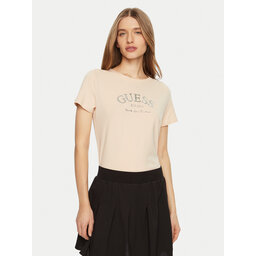 Guess Guess Camiseta V5RI16 J1314 Beis Regular Fit