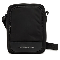 Tommy Hilfiger Τσαντάκι Tommy Hilfiger Th Business Mini Reporter AM0AM13190 Μαύρο
