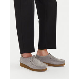 Clarks Туфлі Clarks WallabeeEVOSh 26181477 Сірий
