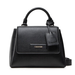 Calvin Klein Geantă Calvin Klein Dressed Top Handle Mini Bag K60K609185 Ck Black BAX
