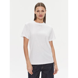 Calvin Klein Calvin Klein Camiseta Metallic Micro Logo T Shirt K20K206967 Blanco Regular Fit