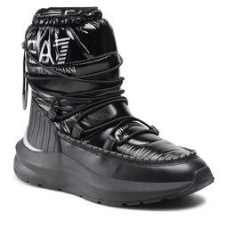 EA7 Emporio Armani Botki EA7 Emporio Armani X8M002 XK230 R926 Full Black Mountain