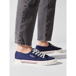 Pepe Jeans Кросівки Pepe Jeans Brady W Basic PLS31287 Cиній