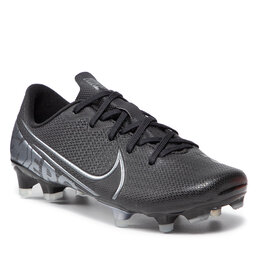 Nike Pantofi Nike Jr Vapor 13 Academy Fg/Mg AT8123 001 Black/Mtlc Cool Grey/Cool Grey