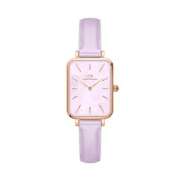 Daniel Wellington Часовник Daniel Wellington Quadro DW00100637 Gold/Violet