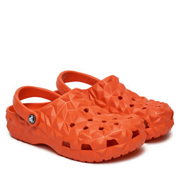 Crocs Şlapi Crocs Classic Geometric Clog 209563 Roșu