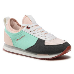 Cross Jeans Sneakersy Cross Jeans HH2R4049C Pink/Grey/Green