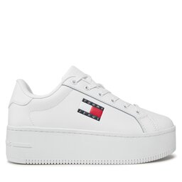 Tommy Jeans Sportcipők Tommy Jeans Tjw Flatform Ess EN0EN02518 Fehér