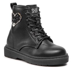 Shone Pohodni čevlji Shone D551-001 Black