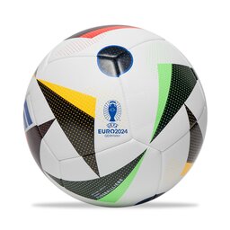 adidas Ball adidas EURO 24 IN9366 White / Black / Glow Blue