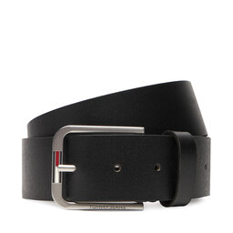 Tommy Jeans Herrengürtel Tommy Jeans Austin Distressed 4.0 AM0AM13690 Schwarz