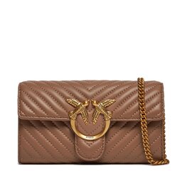 PINKO Kabelka Pinko Love One Wallet C PW 24 PLTT 100062 A0GK Hnedá