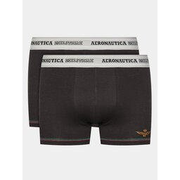 Aeronautica Militare Aeronautica Militare Σετ μποξεράκια 2 τμχ. AM1UBX003 Μαύρο
