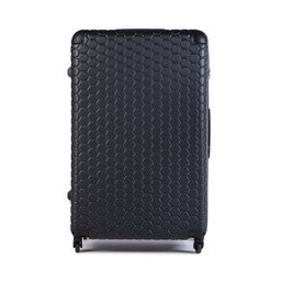 

Велика тверда валіза Carpisa Gotech Green VAA505XL942 Black, Чорний