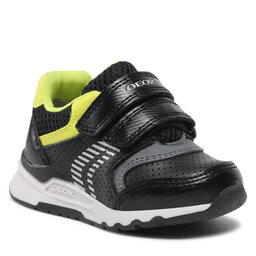 Geox Sneakers Geox B Pyrip B. A B264YA 0CE54 C9B3S M Black/Lime Green