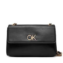 Calvin Klein Handväska Calvin Klein Re-Lock Ew Conv Crossbody K60K611084 Ck Black BEH