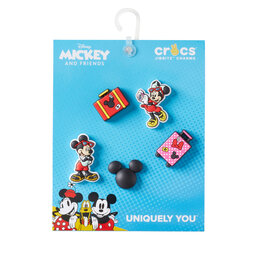 Crocs Διακόσμηση παπουτσιών Crocs Jibbitz Mickey Vacation 5pck 10013564 Έγχρωμο