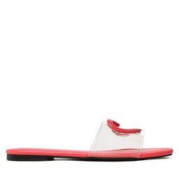 

Шльопанці LOVE MOSCHINO JA28441G0GIRD99B Fux, Прозорий