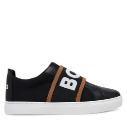 BOSS Sneakersy BOSS J51655 S Černá
