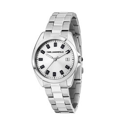 KARL LAGERFELD Hodinky KARL LAGERFELD R0553101514 Strieborná