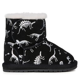 EMU Australia Sněhule EMU Australia Toddle Reflective Dino B12966 Černá