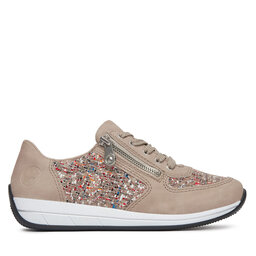 Rieker Sneakersy Rieker N1112-62 Beżowy