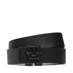 

Жіночий ремінь Tommy Hilfiger Th Logo Lux 3.5 AW0AW15098 BDS, Чорний