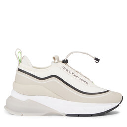 

Снікерcи Calvin Klein Jeans Wedge Runner Slip On Wn YW0YW01208 Eggshell/Creamy White 0F5, Бежевий