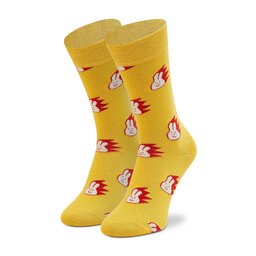 Happy Socks Ilgos Unisex Kojinės Happy Socks BUN01-2200 Geltona