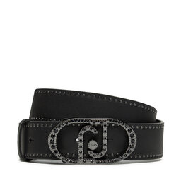 Liu Jo Dámský pásek Liu Jo Hips Belt 3.5Cm AF4307 P0064 Černá