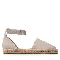 

Еспадрильї Calvin Klein Jeans Ankle Espadrilles YW0YW00578 Eggshell ACF, Бежевий