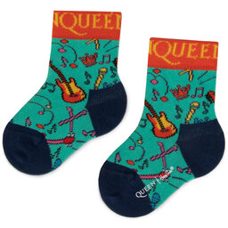 

Високі дитячі шкарпетки Happy Socks KQUE01-6700 Кольоровий