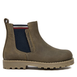 Tommy Hilfiger Μποτίνια Tommy Hilfiger T1X5-33700-0124 M Πράσινο
