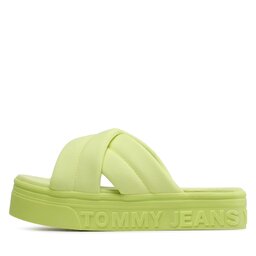 

Шльопанці Tommy Jeans Fltfrm Sandal EN0EN02116 Light Citrus MSA, Зелений