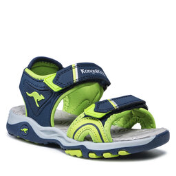 KangaRoos Sandale KangaRoos K-Track 18487 000 4054 Dk Navy/Lime