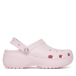 Crocs Şlapi Crocs Classic Platform Pearl Clog 211231 Roz