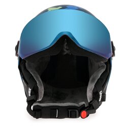 

Шолом для сноуборду Uvex Rocket Jr visor 5662638005 Blue Puzzle Mat, Cиній